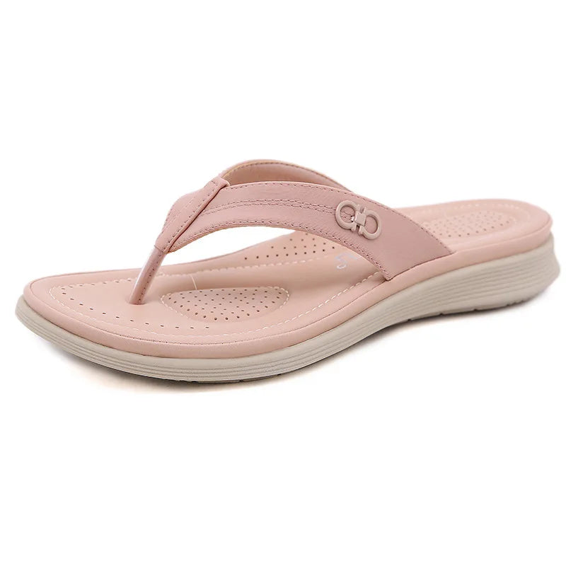 SIKETU Brand Women Flip Flops Summer Beach Sandals Arch Casual Flat Slides Comfortable Outdoor Shoes for Girl 2022 Clip Toe Work
