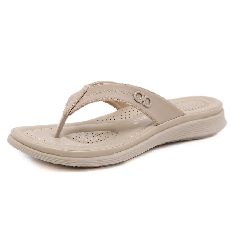 SIKETU Brand Women Flip Flops Summer Beach Sandals Arch Casual Flat Slides Comfortable Outdoor Shoes for Girl 2022 Clip Toe Work